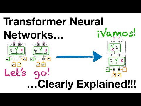 Transformer Neural Networks, ChatGPT's foundation, Clearly Explained!!!