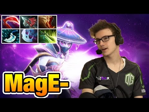 MagE- [TA] vs Miracle- [Invoker] 300 APM vs 450 APM Dota2