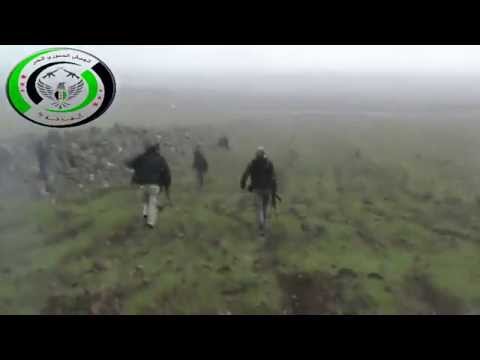 تمركز عناصر الفرقة 90 على جبهة دير العدس في ريف درعا للتصدي لقوات النظام