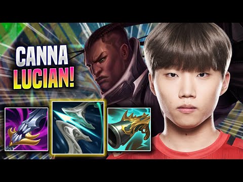 CANNA IS A GOD WITH LUCIAN! - NS Canna Plays Lucian TOP vs Rumble! | Season 2022
