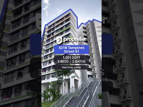 621B Tampines Street 61, 621B Tampines Street 61, 3 Bedrooms, 1,001 sqft, HDB Flat For Sale, by Aileen Chew, 500215192 - PropertyGuru.com.sg