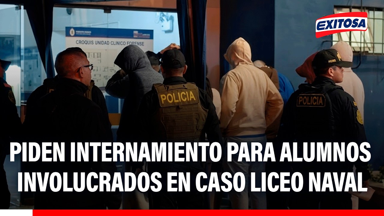 🔴Fiscalía solicita 4 meses de internamiento preventivo para menores involucrados en caso Liceo Naval