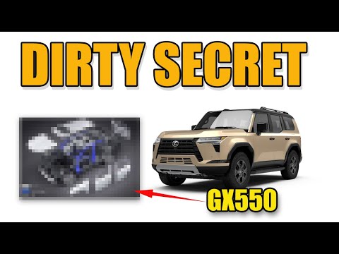 Very Sneaky: Lexus is Hiding GX550 Secrets