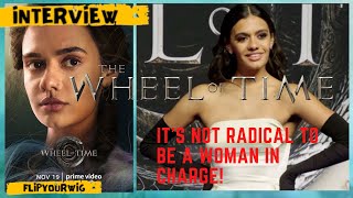 MADELEINE MADDEN INTERVIEW 'THE WHEEL OF TIME'! video