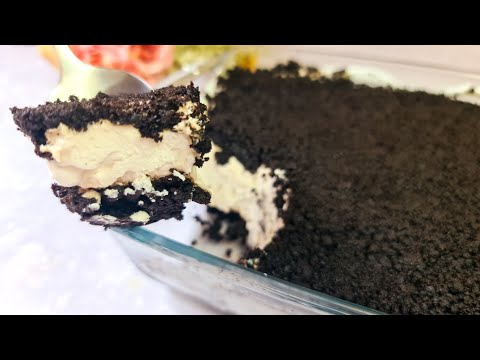 Oreo Cheesecake (3 Ingredients)