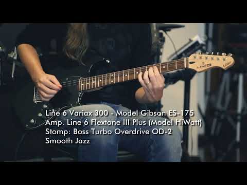 Mateus Schaffer -SmoothJazz Improvisation- Variax 300 model Gibson ES-175