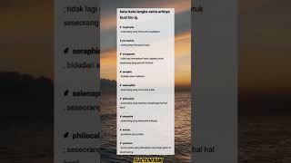 Download lagu kata-kata langka serta artinya buat bio ig mp3