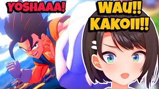 Subaru Reacts to Vegito vs. Super Buu | DBZ Kakarot [Hololive Clips]