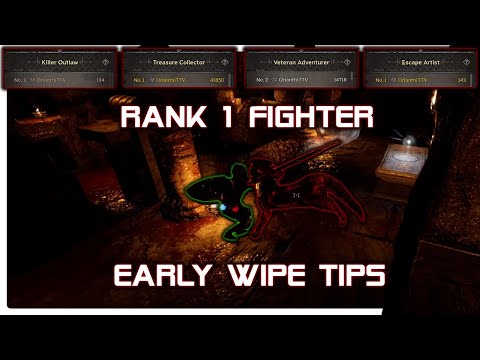 Rank 1 Fighter | Early Wipe Tips | Dark and Darker