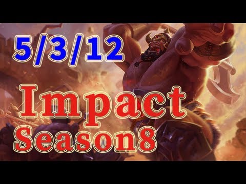 Team Liquid Impact Sion TOP vs Nocturne Patch 8.17