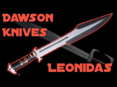 Dawson Knives $2000 Custom Leonidas Sword Review