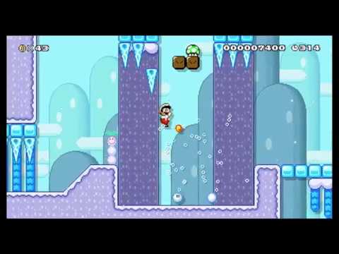 Eric's Super Mario Maker 2 Levels: Icicle Pandemonium