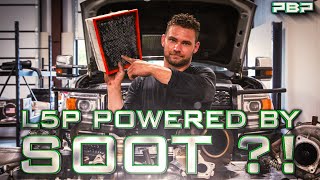 L5P DURAMAX BLACK AIR FILTER SOOT FAILURE!!