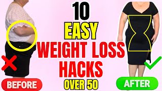 10 EASY Weight Loss Secrets Over 50 (Lose the Belly Fat in 2026!) 🔥