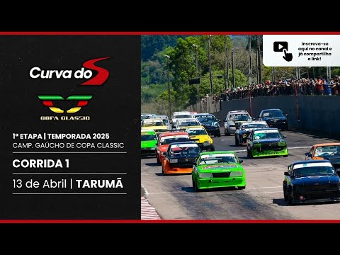 COPA CLASSIC RS - corrida 1 - Etapa 1 Tarumã 13.04.2025