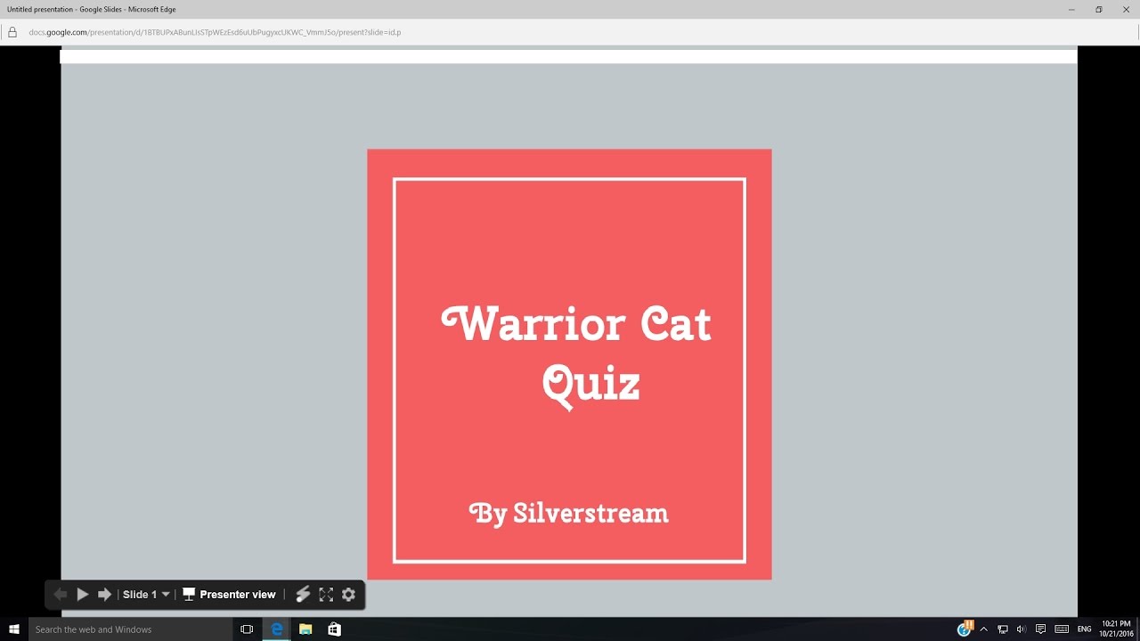 Warrior Cat Quiz!