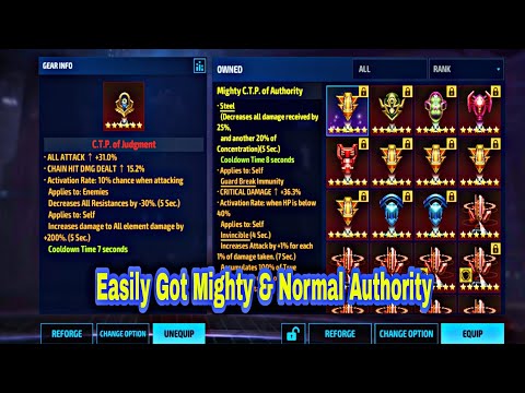 Easily Got Mighty & Normal Ctp Authority From Craft Event - Marvel Future Fight