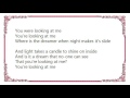John Wesley Harding - You're Looking at Me Lyrics