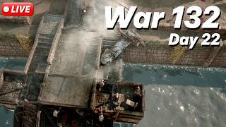 🔴 FOXHOLE AIRBORNE // WAR 132 - DAY 22 // WARDEN FRONTLINE // LIVE GAMEPLAY