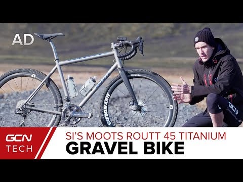 Si's Moots Routt 45 Titanium Gravel Bike | Iceland Bikepacking Setup