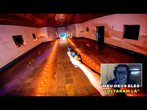 TK EDUZIN REAGINDO: ALGO SOBRENATURAL ACONTECEU NA IGREJA ABANDONADA - CAÇADORES DE LENDAS