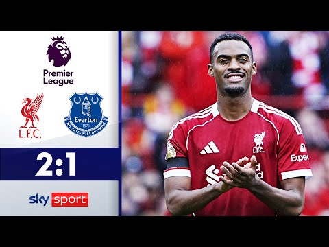 Dank Gravenberch: Reds gewinnen Merseyside-Derby! | FC Liverpool - FC Everton | Premier League