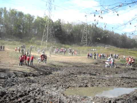 GNCC- Powerline Park 2010 -PM Bikes- Crash
