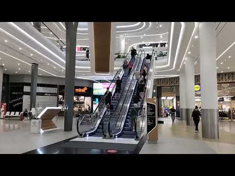 Nivy centrum, Shopping Mall, Bratislava Central Bus Station, Bratislava, Slovakia.