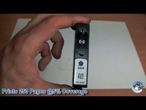 Hewlett Packard (HP) HP Nr.364 Rašalo krepšelis. Juodas (250psl.) video