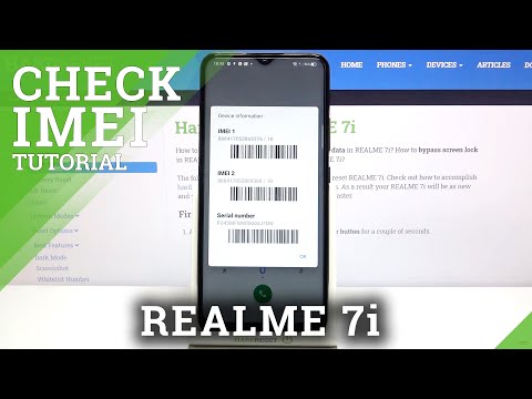How to Read IMEI in REALME 7i – Check IMEI & Serial Number