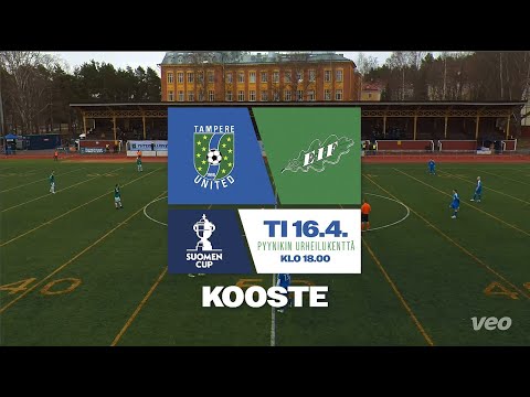 KOOSTE: TamU 2 – EIF / Suomen Cup 3. kierros / 16.4.2024 / Pyynikin Urheilukenttä