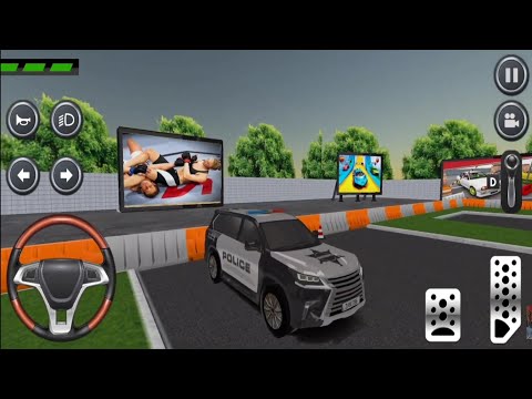 Police Parking Adventure Simulator Games Level # 6 - 11- Android Gameplay