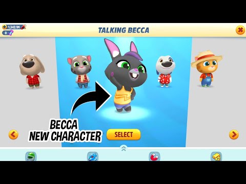 Talking Tom Gold Run New Character Update - Talking Becca