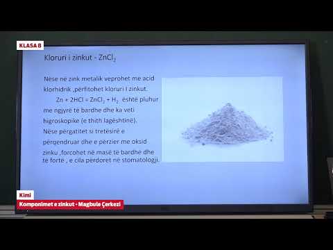 e Mesimi Klasa 8 - 8050 Kimi - Komponimet e zinkut
