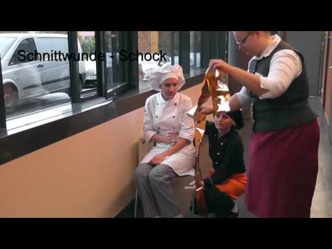 Schnittwunde - Schock