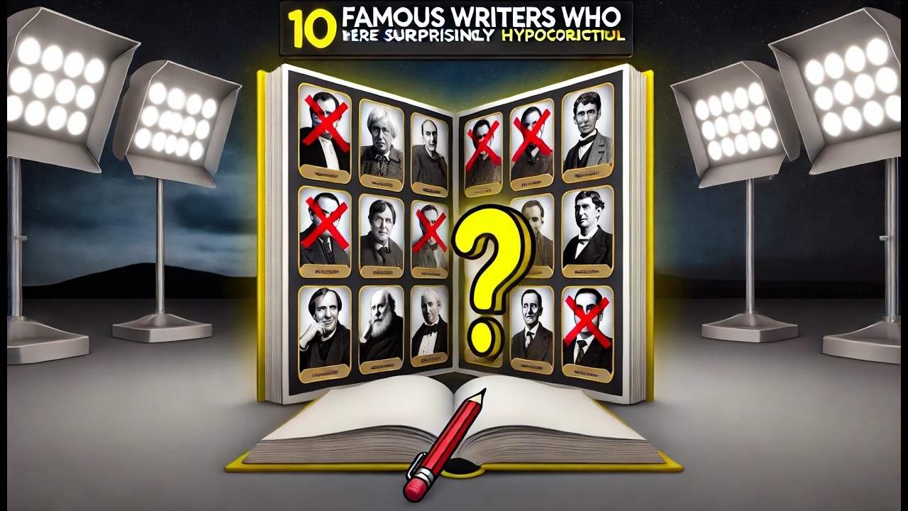 10 Famous Writers Who Were Surprisingly Hypocritical | Next Chapter Audio