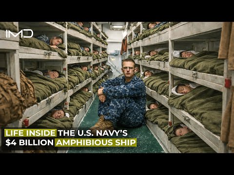 What Life Is Like Aboard a U.S. Navy Amphibious Assault Ship