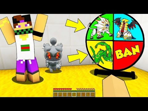 RUOTA DEI POKEMON LEGGENDARI BANNATI! - Minecraft ITA