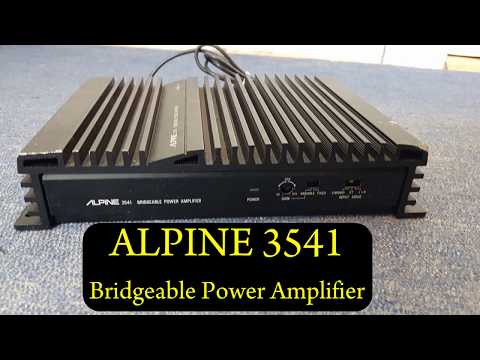 Alpine ALPINE 3541 Amplifier