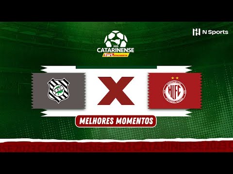 Gols e lances de Figueirense x Hercílio Luz