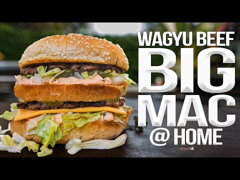 The Best Homemade Big Mac (with Wagyu Beef!) | SAM THE COOKING GUY 4K
