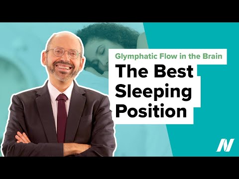The Best Sleeping Position for Glymphatic Flow in the Brain