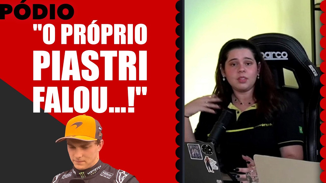 ABANDONO de Piastri MASCARA PROBLEMAS de gerenciamento na McLAREN?