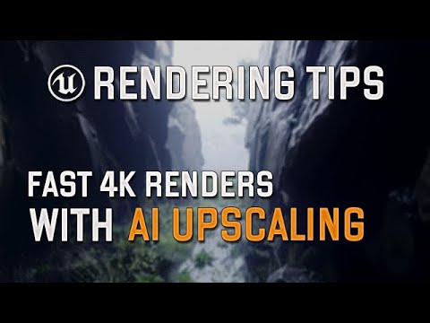 Render better & faster with AI ! Unreal Engine 5 rendering tips