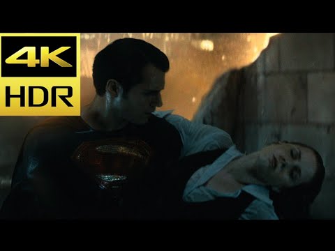 Superman Saves Lois Lane Scene | Batman V Superman Ultimate Edition (2016) Movie Clip 4K HDR