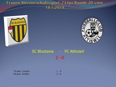 Frauen Meisterschaft 2.Liga  SC Blustavia - FC Attiswil