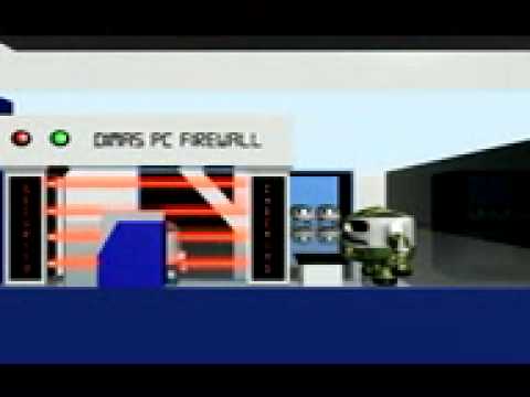 Virus simulation using 3D animation