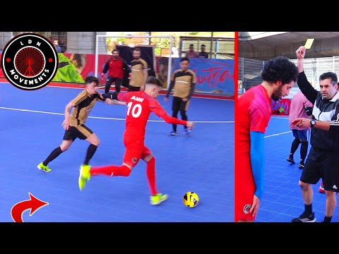 Playing in a PRO FUTSAL MATCH! (Crazy Football Skills, Goals & Nutmegs)