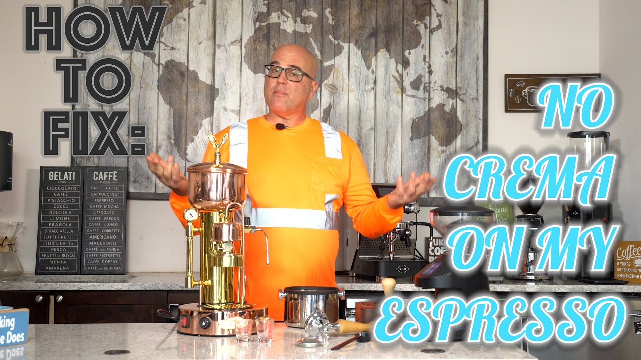 OH NO! No Crema from My Espresso Machine