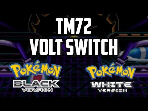 Where to Find TM72 Volt Switch in Pokemon Black & White